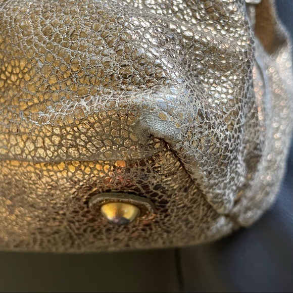 Yves Saint Laurent Gold Volcano Easy Tote Bag - Picture 8 of 12